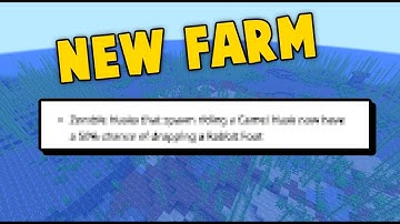 Mojang is adding a NEW item Farm