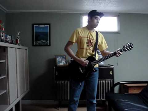 Theory of a Deadman - Hate My Life (guitar cover +...