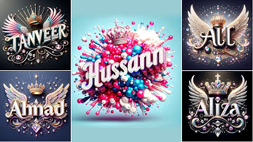 How to make beautiful image with your name | create trending image with your name