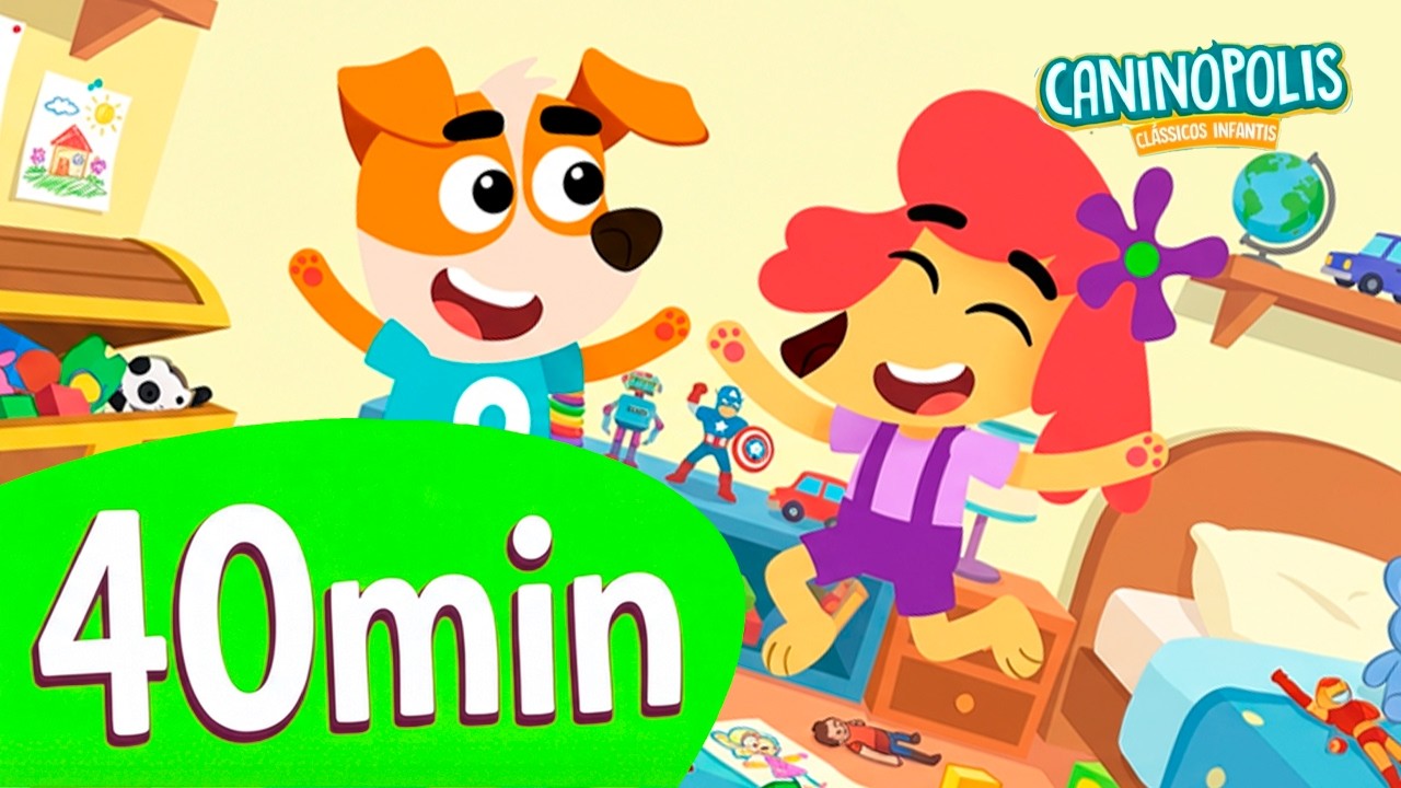 Pula, Dança e Brinca! 🕺🎶 | Músicas Infantis Animadas – Caninópolis
