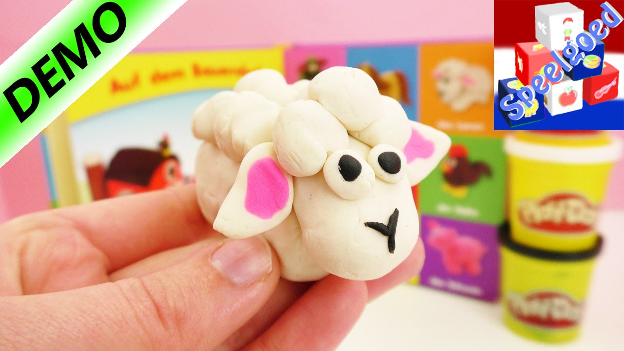 Wonderbaarlijk Paaslammetje zelf maken uit Play-Doh klei | Paasdecoratie zelf UG-16