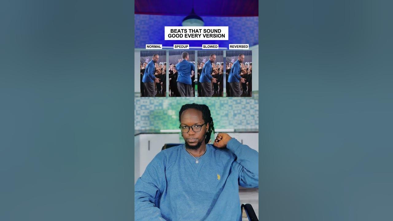 Songs That Sound Good Every Version: Blue Shirt Guy Dancing | 'Assumptions' by Sam Gellaitry #shorts