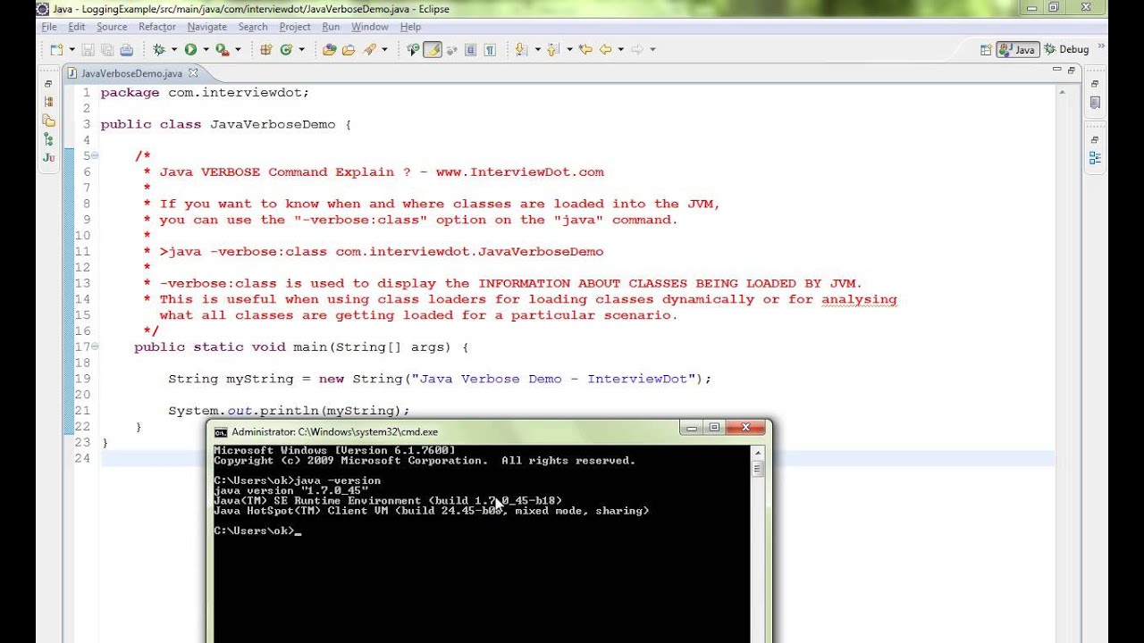 DEMO HOW TO CHECK JAVA VERSION IN WINDOWS - YouTube