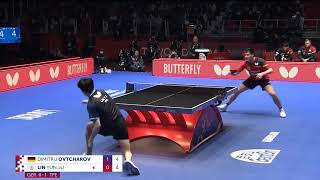 Dimitri Ovcharov Vs Lin Yun Ju-Short Highlights-ITTF World Team Table Tennis QF-Finals Busan 2024