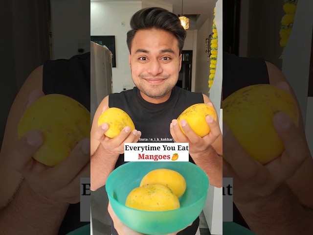 🥭Mangoes Are Worth The Pain😝 #mango #trending #viral #shorts class=