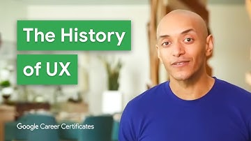 What is the history of UX? | Google UX Design Certificate