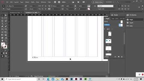 Hướng dẫn bỏ số trang trong indesign