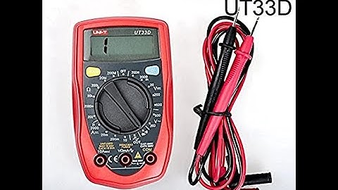 UNI-T UT33D | Multimeter Review After 3+ years of Usage #multimeter #electronics #review