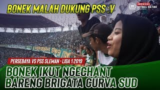 Bonek ikut ngechant bareng Brigata Curva Sud