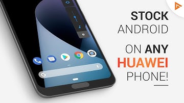 Get Stock Android Look on Any Huawei Phone!