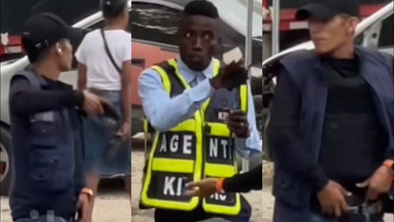 El guarda vs escolta sin los papeles 🔥🔥💣🤣💣🤣