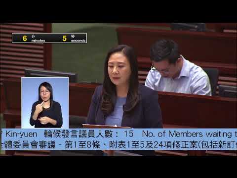 20180614 葛珮帆批反對派「一地兩檢」修正案為反而反