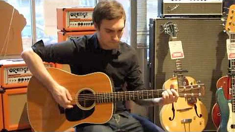 Frank Gross Demos a 1984 Martin D-28 at Emerald Ci...