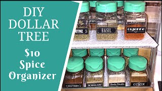 Dollar Tree Spice Organizer/FLIPUMGUYANYITIS DIAGNOSIS!