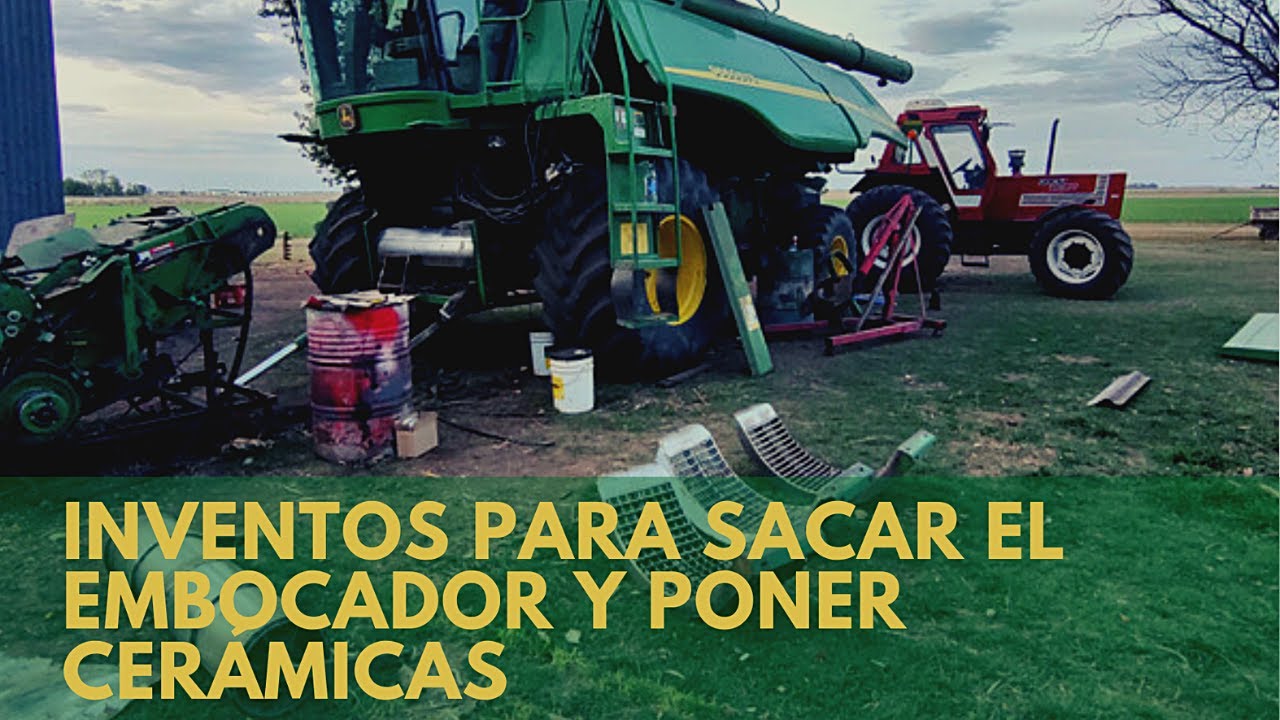 RECICLAMOS para SACAR  el EMBOCADOR y poner CERÁMICAS antidesgaste