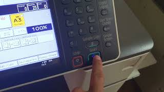 How to copy A3 paper with Ricoh MP C5503 How to copy A3 paper with Ricoh MP C5503