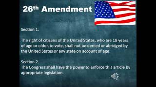 26th Amendment