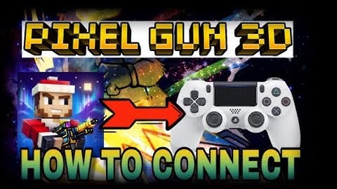How to put PS4 controller for pixel gun 3D IOS