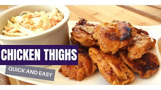 CHICKEN THIGHS RECIPE وراك الفراخ المخلية - وصفة سريعة و سهلة