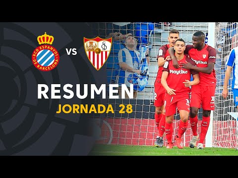 Resumen de RCD Espanyol vs Sevilla FC (0-1)