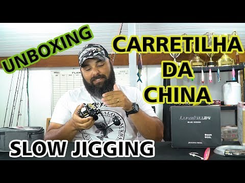 Unboxing Lurekiller Blue Ocean Slow Jigging Reel from China