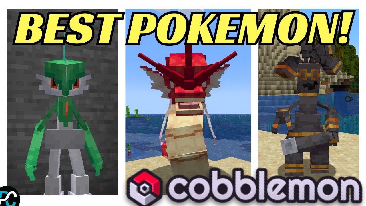 Top 5 BEST Pokemon In Cobbleverse!