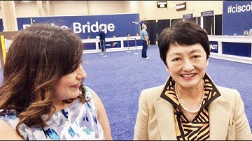 Miyuki Suzuki and Silvia Spiva celebrate Cisco Developers in Asia Pacific, Japan, and China