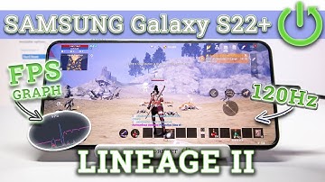 Samsung Galaxy S22+ - Lineage 2M 🔥 FPS GRAPH + Low/Medium/HIGH TEST 🔥