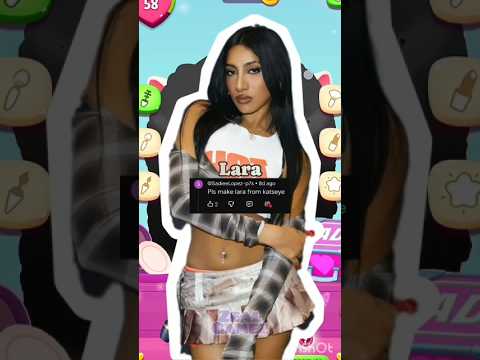 Lara from Katseye makeover by My Talking Angela2 #angela2 #katseye #lara #fypシ