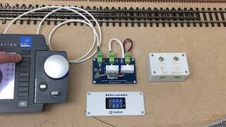DCC / DC Locomotive Servicing Controller Demo