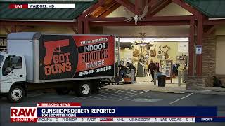 At least two suspects allegedly steal firearms from Maryland store | NewsNOW from FOX