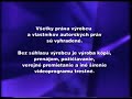 STV - Upozornenie o autorských právach a zvučka STV deťom (1999)