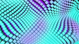 Free Stock Videos – VJ Loop   Colorful pink cubes animated 3D motion graphics