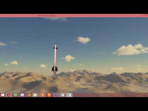 openGL my ROCKET GETS INVISIBLE