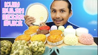aku cuba 20 jenis KUIH BULAN HALAL (mukbang malaysia) MOONCAKE  FESTIVAL
