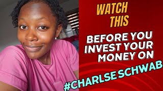 Paying app review ||This is what nobody will tell you about CHARLSE SCHWAB INVESTMENT PLATFORM