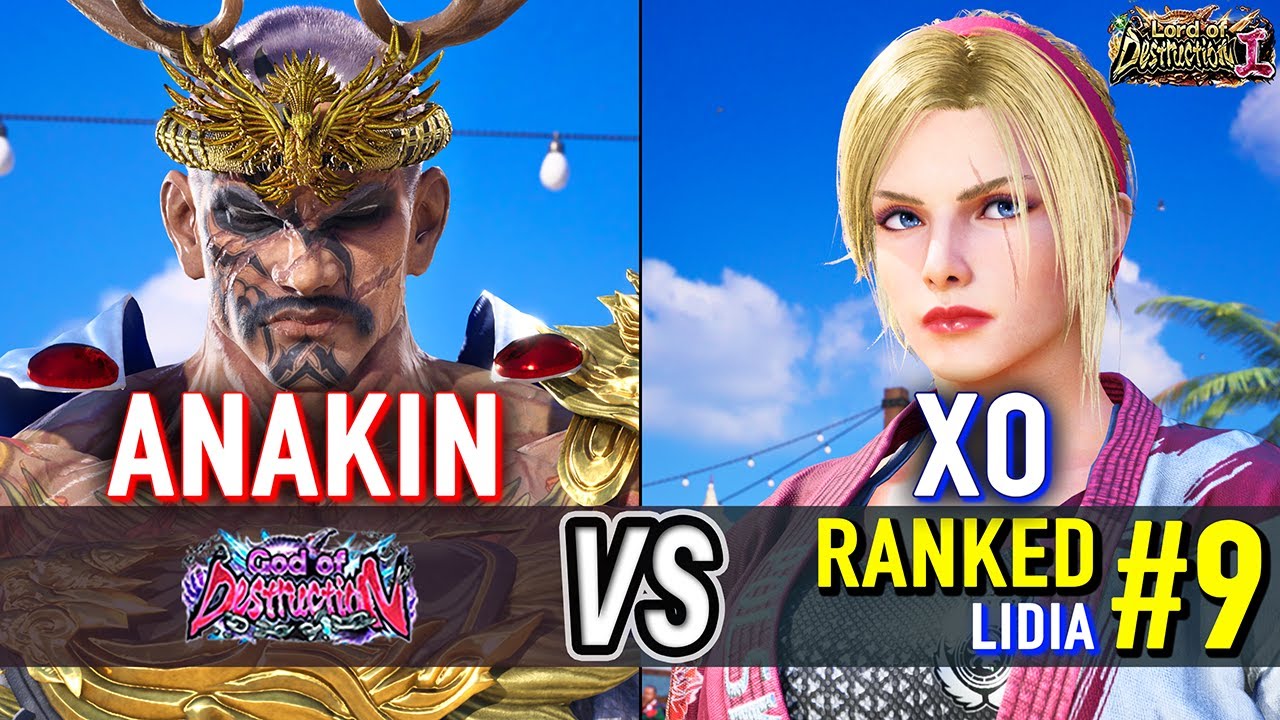 T8 🔥 ANAKIN (Fahkumram) vs XO (#9 Ranked Lidia) 🔥 Tekken 8 High Level Gameplay