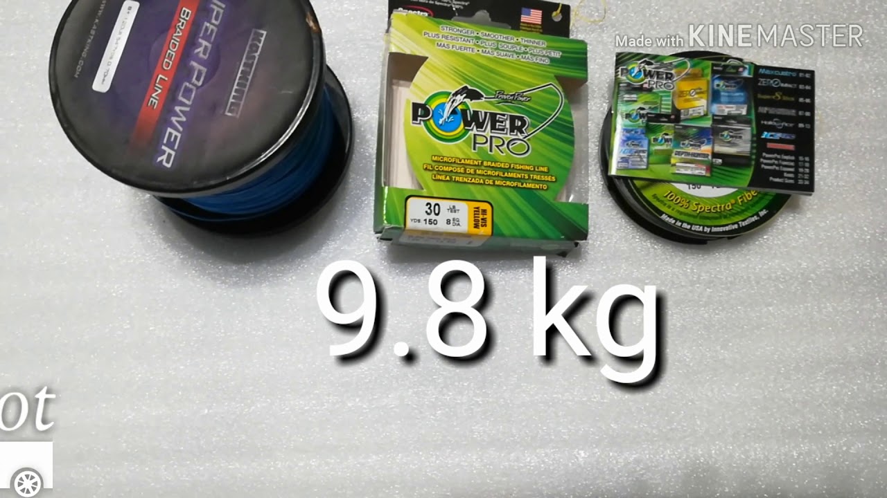 Power pro battle 30lb,Depth-hunter vs Super 8 slick vs Power pro braid