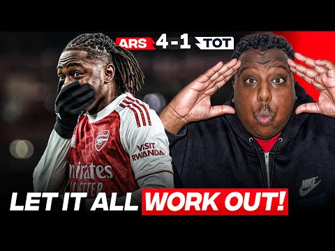 WOW Eze DESTROYS Tottenham Arsenal 4 1 Tottenham Saeed Reaction
