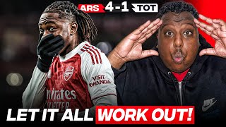 Download Lagu WOW! Eze DESTROYS Tottenham! | Arsenal 4-1 Tottenham | Saeed Reaction MP3