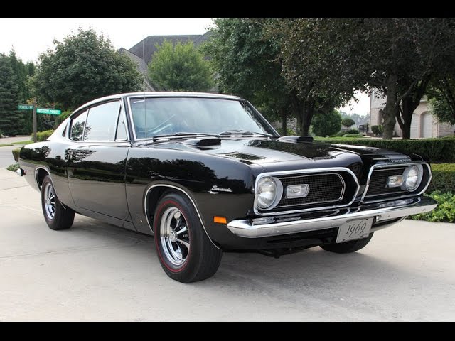 1969 Plymouth Baracuda For Sale - Youtube