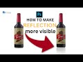 How to Make a Reflection More Visible | Create Reflection | Photoshop Tutorial