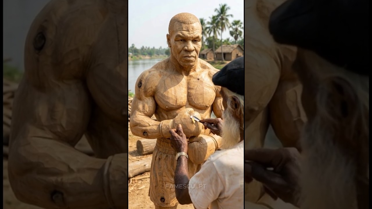 Mike Tyson | Legendary Handmade Sculpture Art 🔥🥊 