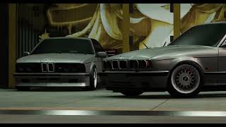 Midnight Racing Tokyo BMW E24 and BMW e34