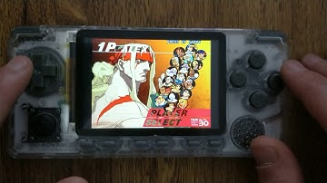 Odroid Go Advance CPS3 Preview.