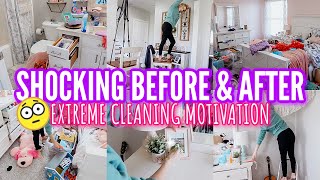 EXTREME CLEANING MOTIVATION-SHOCKING BEFORE &amp; AFTER ROOM MAKEOVER-2023 CLEAN WITH ME|JESSI CHRISTINE