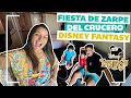 Así es el DORMITORIO en el DISNEY CRUISE FANTASY, FIESTA DE ZARPE // CAP 2