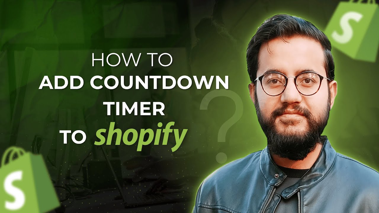 How to Add a Countdown Timer to Shopify | GA:Urgency Countdown Timer ...