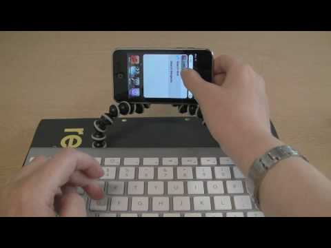 iPod Touch & Bluetooth Keyboard: Portable note taking ...