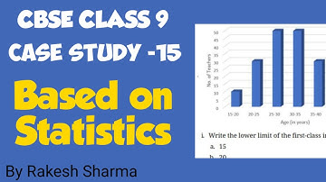 case study questions and answers class 9 maths | case study based on statistics class 9 |